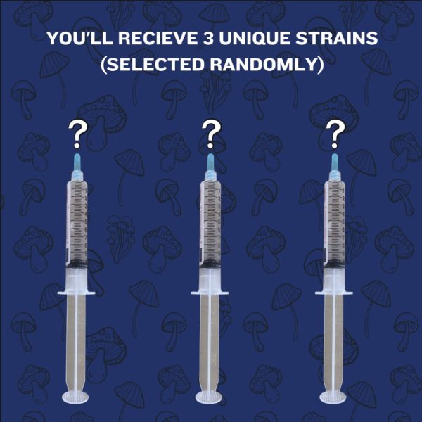 Mystery spore syringes
