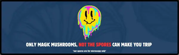 trippy smiley face design with supportive text