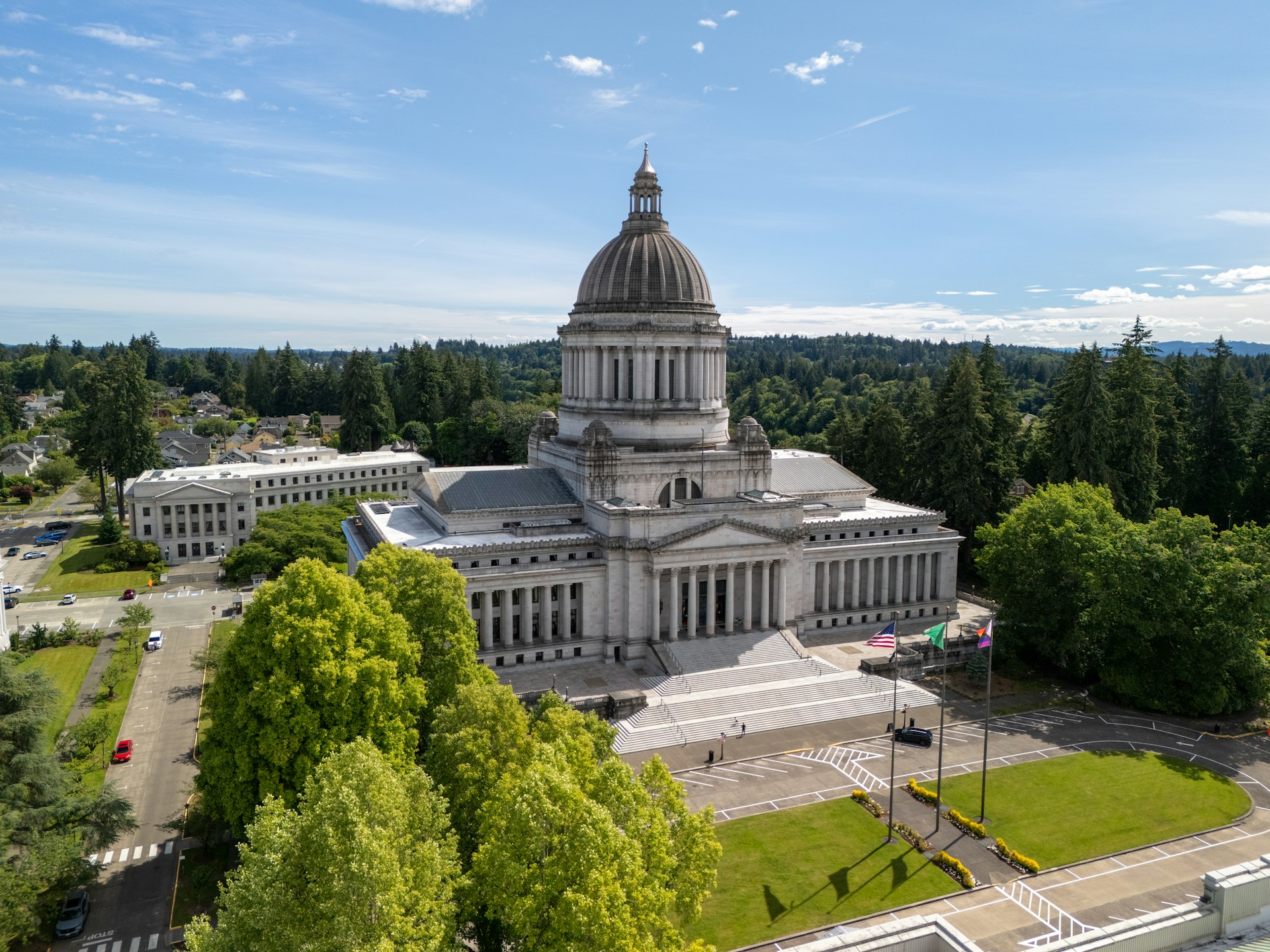 Washington State Capitol in Olympia, WA